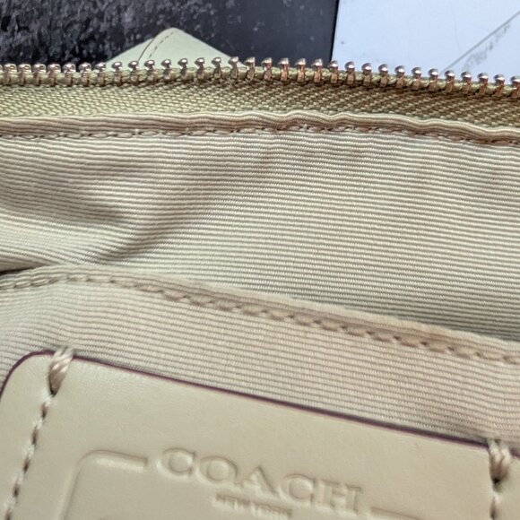 Coach Pebbled Leather Satchel with Strap & Bow Charm F28993 - Picture 11 of 16